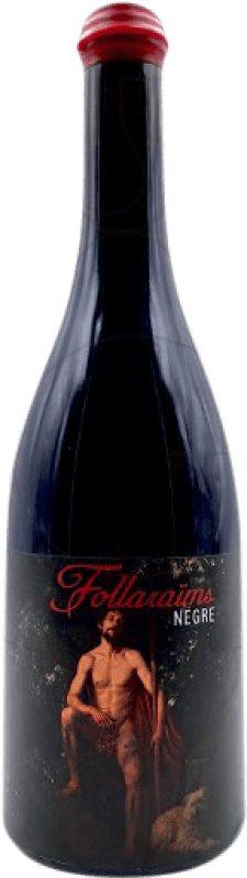 12,95 € 免费送货 | 红酒 Cellers de Madremanya Follaraïms Tinto 年轻的 加泰罗尼亚 西班牙 Merlot, Grenache White 瓶子 75 cl