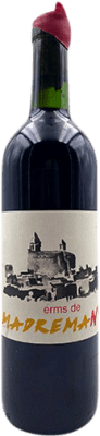 12,95 € Spedizione Gratuita | Vino rosso Cellers de Madremanya Erms de Madremanya Crianza Catalogna Spagna Merlot, Mazuelo, Carignan Bottiglia 75 cl