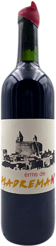 12,95 € 免费送货 | 红酒 Cellers de Madremanya Erms de Madremanya 岁 加泰罗尼亚 西班牙 Merlot, Mazuelo, Carignan 瓶子 75 cl