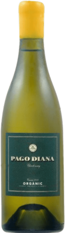 9,95 € Kostenloser Versand | Weißwein Pago Diana Blanc Organic Jung D.O. Catalunya Katalonien Spanien Flasche 75 cl