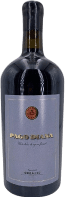 12,95 € Free Shipping | Red wine Pago Diana Negre Organic Aged D.O. Catalunya Catalonia Spain Bottle 75 cl