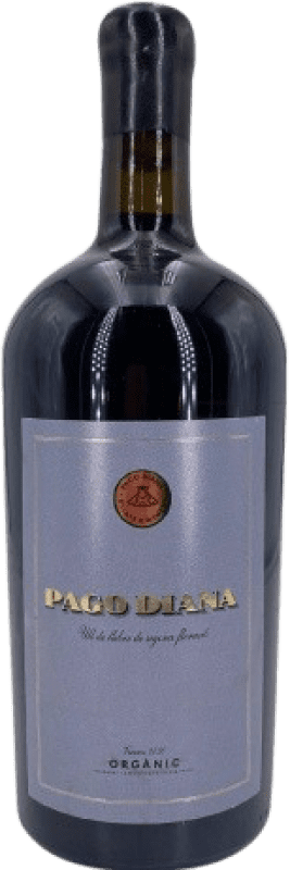 9,95 € Envio grátis | Vinho tinto Pago Diana Negre Organic Crianza D.O. Catalunya Catalunha Espanha Garrafa 75 cl