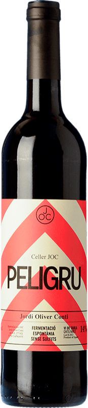 19,95 € Kostenloser Versand | Rotwein Peligru Jung Katalonien Spanien Merlot Flasche 75 cl