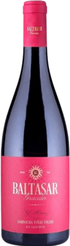 22,95 € Spedizione Gratuita | Vino Rosso San Alejandro Baltasar Gracián Crianza — Invecchiato in Botte D.O. Calatayud Aragona Spagna Bottiglia Magnum 1,5 L