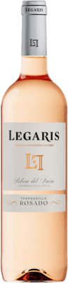 10,95 € Envio grátis | Vinho Rosé Legaris Jovem D.O. Ribera del Duero Castela e Leão Espanha Tempranillo 75 cl