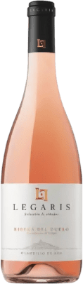 29,95 € Kostenloser Versand | Rosé-Wein Legaris Rose Selección Viñedos Jung D.O. Ribera del Duero Kastilien und León Spanien Flasche 75 cl