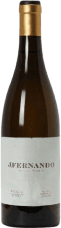 8,95 € Free Shipping | White wine J. Fernando Vendimia Seleccionada D.O. Rueda Castilla y León Spain Verdejo Bottle 75 cl
