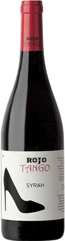 6,95 € 免费送货 | 红酒 J. Fernando Rojo Tango 年轻的 I.G.P. Vino de la Tierra de Castilla 卡斯蒂利亚 - 拉曼恰 西班牙 Syrah 瓶子 75 cl
