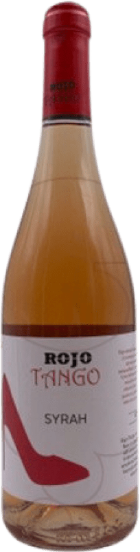 6,95 € Kostenloser Versand | Rosé-Wein J. Fernando Rojo Tango Rosado Jung I.G.P. Vino de la Tierra de Castilla Kastilien-La Mancha Spanien Syrah Flasche 75 cl