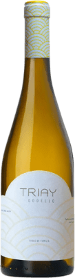 12,95 € Spedizione Gratuita | Vino bianco Triay Blanc Giovane D.O. Monterrei Galizia Spagna Godello Bottiglia 75 cl