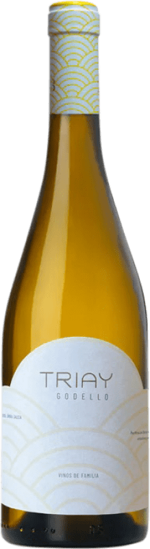 11,95 € Kostenloser Versand | Weißwein Triay Blanc Jung D.O. Monterrei Galizien Spanien Godello Flasche 75 cl