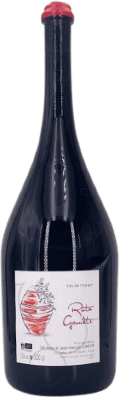 187,95 € Kostenloser Versand | Rotwein Jean-François Ganevat Rotagamate Crianza — Kurze Fassreifung A.O.C. Côtes du Jura Jura Frankreich Gamay Doppelmagnum Jeroboam-Flasche 3 L