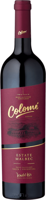 17,95 € Kostenloser Versand | Rotwein Colomé Alterung Argentinien Malbec Flasche 75 cl
