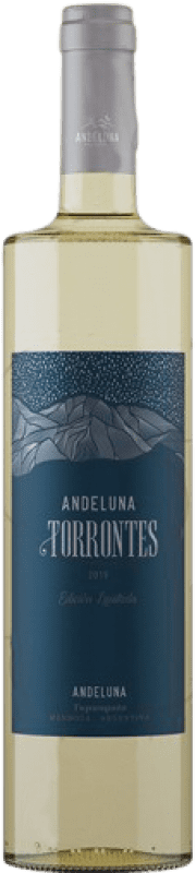 14,95 € Envoi gratuit | Vin Blanc Andeluna Édition Limitée Jeune I.G. Valle de Uco Uco Valley Argentine Torrontés Bouteille 75 cl