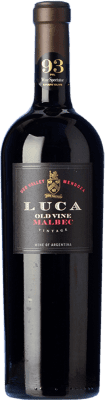 29,95 € Spedizione Gratuita | Vino rosso Luca Wines Laura Catena Old Vine Crianza I.G. Valle de Uco Uco Valley Argentina Malbec Bottiglia 75 cl