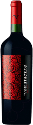 12,95 € Spedizione Gratuita | Vino Rosso Veramonte Blend Crianza — Invecchiato in Botte I.G. Valle Central Central Valley Chile Merlot, Cabernet Sauvignon, Carmenère Bottiglia 75 cl
