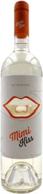 6,95 € Envío gratis | Vermut Mimi Kiss Blanco Italia Moscatel de Alejandría Botella 75 cl