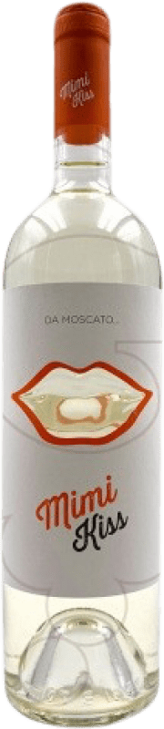 6,95 € Envío gratis | Vermut Mimi Kiss Blanco Italia Moscatel de Alejandría Botella 75 cl