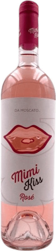 6,95 € Envío gratis | Vermut Mimi Kiss Rose Italia Moscatel de Alejandría Botella 75 cl