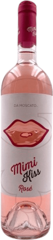 7,95 € Spedizione Gratuita | Vermut Mimi Kiss Rose Italia Moscato d'Alessandria Bottiglia 75 cl