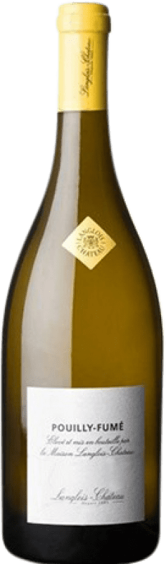 33,95 € Envio grátis | Vinho branco Château Langlois A.O.C. Pouilly-Fumé Loire França Sauvignon Branca Garrafa 75 cl