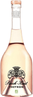 23,95 € Envio grátis | Vinho rosé Château Puech-Haut Theyron Rosado Jovem I.G.P. Vin de Pays d'Oc Languedoque-Rossilhão França Syrah, Grenache Garrafa 75 cl