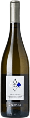 9,95 € Бесплатная доставка | Белое вино Crobara di Pavia Молодой I.G.T. Veneto Венето Италия Pinot Grey бутылка 75 cl