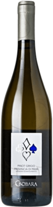 9,95 € Kostenloser Versand | Weißwein Crobara di Pavia Jung I.G.T. Veneto Venetien Italien Pinot Gris — Grauburgunder Flasche 75 cl