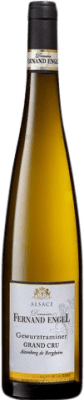 28,95 € Envio grátis | Vinho branco Fernand Engel Grand Cru Altenberg de Bergheim A.O.C. Alsace Alsácia França Gewürztraminer Garrafa 75 cl