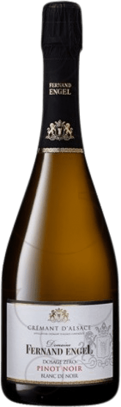 24,95 € 免费送货 | 白起泡酒 Fernand Engel Crémant Blanc de Noir 香槟 预订 A.O.C. Alsace 阿尔萨斯 法国 Pinot Black 瓶子 75 cl