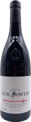 583,95 € Envoi gratuit | Vin rouge Lux Fontis A.O.C. Châteauneuf-du-Pape Rhône France Syrah, Grenache, Monastrell Bouteille 75 cl