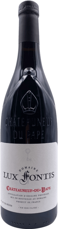 583,95 € 送料無料 | 赤ワイン Lux Fontis A.O.C. Châteauneuf-du-Pape ローヌ フランス Syrah, Grenache, Monastrell ボトル 75 cl