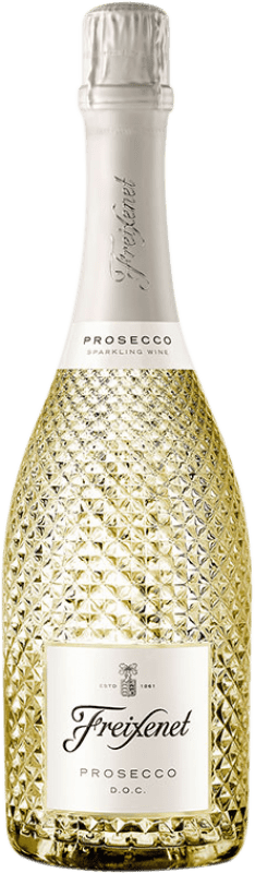 11,95 € Spedizione Gratuita | Spumante bianco Freixenet Secco D.O.C. Prosecco Emilia-Romagna Italia Glera Bottiglia 75 cl