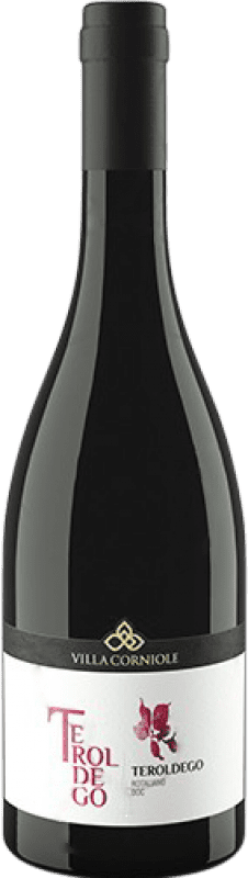 19,95 € Free Shipping | Red wine Villa Corniole Pietramontis Aged D.O.C. Teroldego Rotaliano Trentino Italy Teroldego Bottle 75 cl