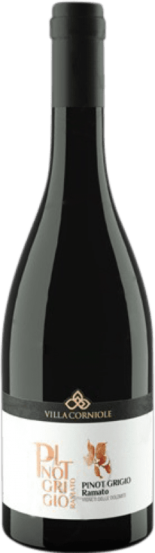 17,95 € Kostenloser Versand | Weißwein Villa Corniole Ramato Pietramontis I.G.T. Vigneti delle Dolomiti Trentino-Südtirol Italien Pinot Gris — Grauburgunder Flasche 75 cl