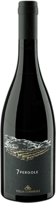 57,95 € Free Shipping | Red wine Villa Corniole 7 Pergole D.O.C. Teroldego Rotaliano Trentino Italy Teroldego Bottle 75 cl