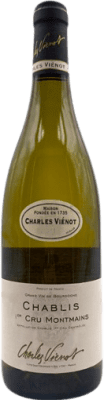 48,95 € 免费送货 | 白酒 Charles Vienot Montmains A.O.C. Chablis Premier Cru 勃艮第 法国 Chardonnay 瓶子 75 cl