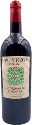 12,95 € Бесплатная доставка | Красное вино Wines Co Why Not? Organic Молодой I.G.T. Puglia Апулия Италия Zinfandel, Negroamaro бутылка 75 cl
