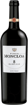 28,95 € Бесплатная доставка | Красное вино Finca Moncloa 8 Barricas I.G.P. Vino de la Tierra de Cádiz Andalucía y Extremadura Испания Syrah, Cabernet Sauvignon, Tintilla бутылка 75 cl