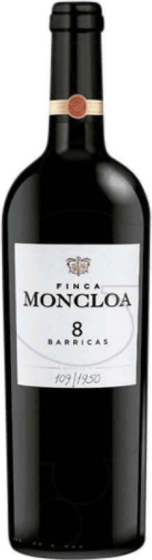 27,95 € Free Shipping | Red wine Finca Moncloa 8 Barricas I.G.P. Vino de la Tierra de Cádiz Andalucía y Extremadura Spain Syrah, Cabernet Sauvignon, Tintilla Bottle 75 cl