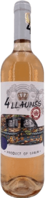 Family Owned 4 Llaunes Rose 年轻的 75 cl