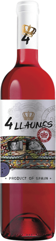 7,95 € Envoi gratuit | Vin rose Family Owned 4 Llaunes Rose Jeune Levante Espagne Bouteille 75 cl