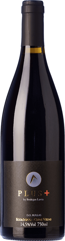 11,95 € Free Shipping | Red Wine Lavia Plus Crianza — Aged D.O. Bullas Levante Spain Monastrell Bottle 75 cl