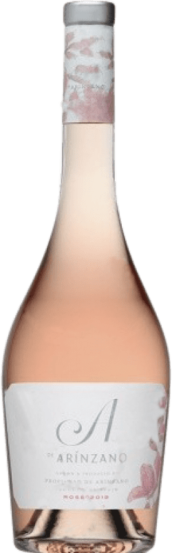 29,95 € Envio grátis | Vinho rosé Arínzano A de Arinzano Rosado Jovem Aragão Espanha Tempranillo Garrafa Magnum 1,5 L