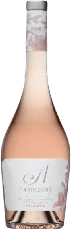 32,95 € Envio grátis | Vinho rosé Arínzano A Rosado Jovem Aragão Espanha Tempranillo Garrafa Magnum 1,5 L