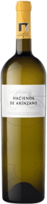 35,95 € Envio grátis | Vinho branco Arínzano Hacienda de Arínzano Blanco D.O.P. Vino de Pago de Arínzano Navarra Espanha Chardonnay Garrafa Magnum 1,5 L