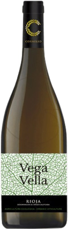 11,95 € Envoi gratuit | Vin blanc Cornelio Dinastía Vega Vella Blanco Jeune D.O.Ca. Rioja La Rioja Espagne Grenache Blanc, Sauvignon Blanc Bouteille 75 cl