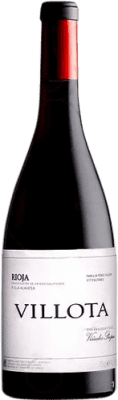 25,95 € 免费送货 | 红酒 Viña del Lentisco Villota Tinto 岁 D.O.Ca. Rioja 拉里奥哈 西班牙 Tempranillo, Grenache, Graciano 瓶子 75 cl