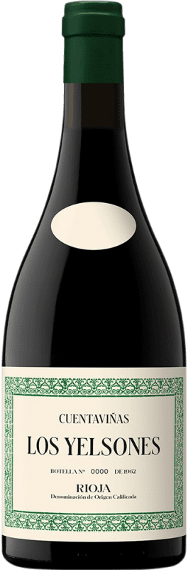 136,95 € Envío gratis | Vino tinto Cuentaviñas Los Yelsones D.O.Ca. Rioja La Rioja España Tempranillo Botella 75 cl