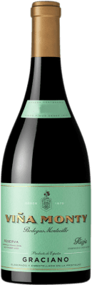 43,95 € Kostenloser Versand | Rotwein Montecillo Viña Monty Reserve D.O.Ca. Rioja La Rioja Spanien Graciano Flasche 75 cl